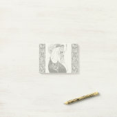 Peacock Rok Beardsley Art Nouveau Post-it® Notes (Op bureau)