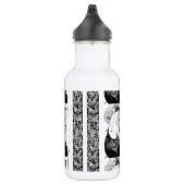 Peacock Rok Beardsley Art Nouveau Waterfles (Rechts)