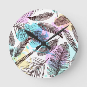 Peacock Ronde Klok