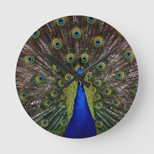 Peacock Ronde Klok (Voorkant)