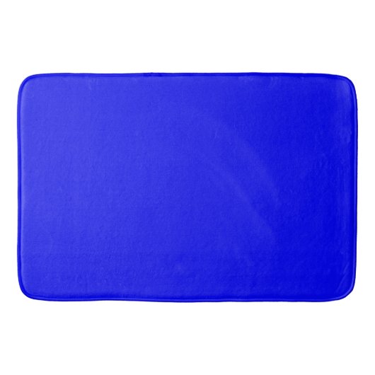 Peacock Royal Blue Badmat (Voorkant)