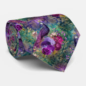 Peacock Royal Regal Stropdas Necktie (Opgerold)