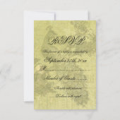  Peacock RSVP-kaart RSVP Kaartje (Achterkant)