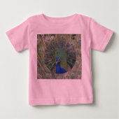 Peacock Ruffle Bird T-shirt (Voorkant)