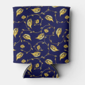 Peacock Sari Pattern Blikjeskoeler (Voorkant)