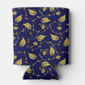 Peacock Sari Pattern Blikjeskoeler (Achterkant)