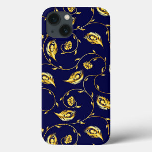 Peacock Sari Pattern Case-Mate iPhone Case