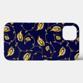 Peacock Sari Pattern Case-Mate iPhone Case (Achterkant (horizontaal))