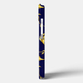 Peacock Sari Pattern Case-Mate iPhone Case (Achterkant / Links)