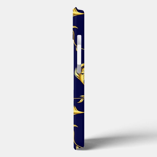 Peacock Sari Pattern Case-Mate iPhone Case (Achterkant / Links)