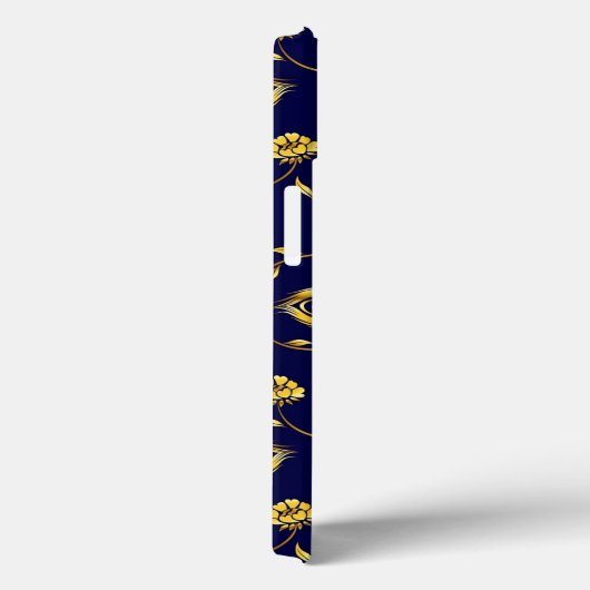 Peacock Sari Pattern Case-Mate iPhone Case (Achterkant / Rechts)