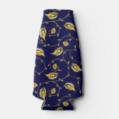 Peacock Sari Pattern Flesjeskoeler (Voorkant)