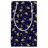 Peacock Sari Pattern Klein Cadeauzakje (Voorkant)