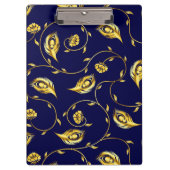 Peacock Sari Pattern Klembord (Voorkant)