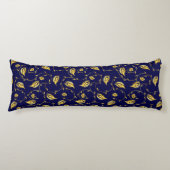 Peacock Sari Pattern Lichaamskussen (Voorkant)