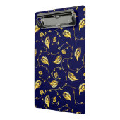 Peacock Sari Pattern Mini Klembord (Angled2)