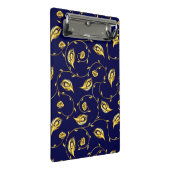 Peacock Sari Pattern Mini Klembord (Schuin)