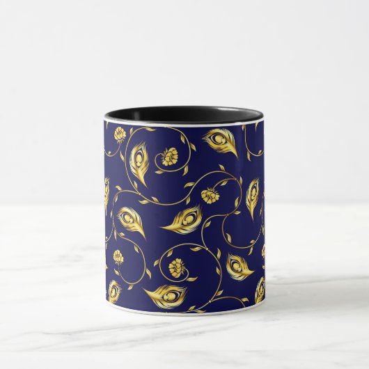 Peacock Sari Pattern Mok (Midden)