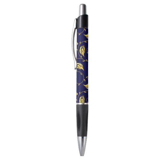 Peacock Sari Pattern Pen (Top (Verticaal))
