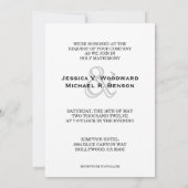 Peacock Save The Date (Achterkant)