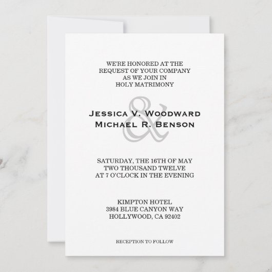 Peacock Save The Date (Achterkant)