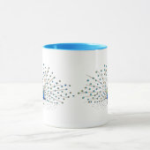  Peacock Schilderen Aangepaste Mokken (Midden)