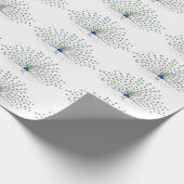  Peacock Schilderen Aangepaste Verpakking Papier (Hoek)