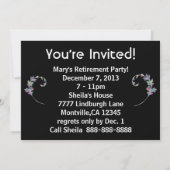 Peacock schilderen Kaart (Achterkant)