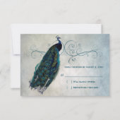 Peacock Scroll RSVP (Voorkant)