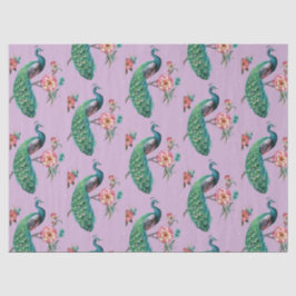Peacock serie ontwerp 4 Lila tissuepapier