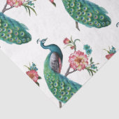 Peacock serie ontwerp 4 tissuepapier (Detail)