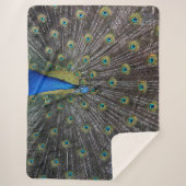 PEACOCK SHERPA DEKEN (Voorkant)