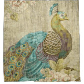 Peacock - Shower Curtain Douchegordijn (Voorkant)