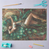 Peacock showgirl tissuepapier (Craft)