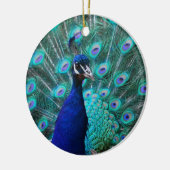  Peacock-sierplant Keramisch Ornament (Links)