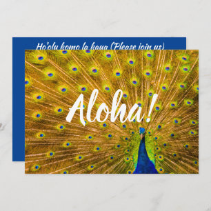 Peacock, Silver Herfsten, Kauai, Hawaii Kaart