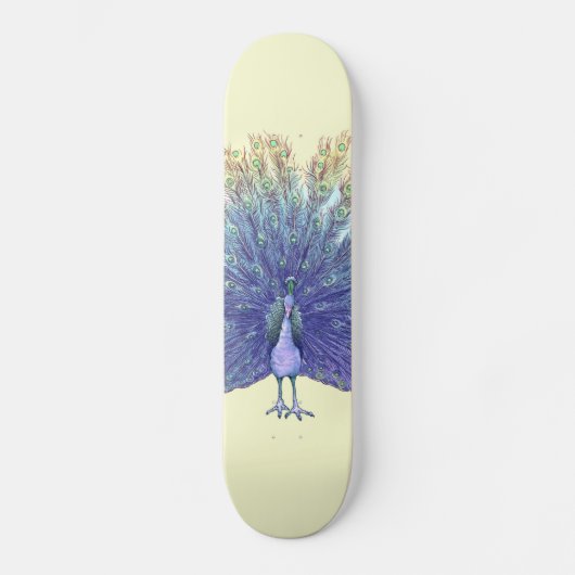 Peacock Skateboard Deck (Voorkant)