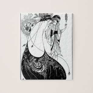 Peacock Skirt Beardsley Nouveau Legpuzzel