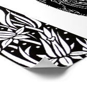 Peacock Skirt Beardsley Nouveau Poster (Hoek)