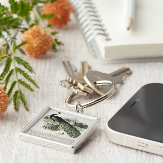 Peacock Sleutelhanger (Zijkant)