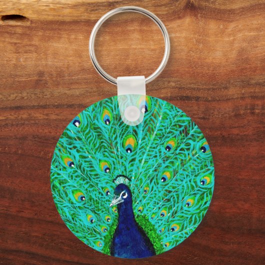 Peacock Sleutelhanger (Voorkant)