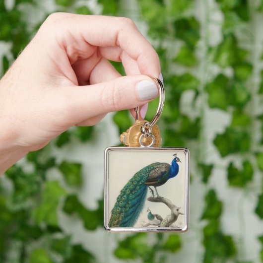  Peacock Sleutelhanger (Hand)