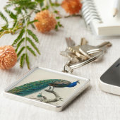  Peacock Sleutelhanger (Zijkant)