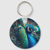 Peacock Sleutelhanger (Achterkant)