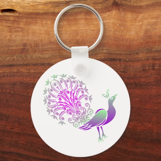 Peacock Sleutelhanger (Voorkant)