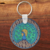 Peacock Sleutelhanger (Voorkant)