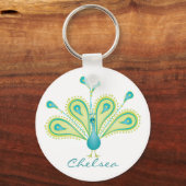 Peacock Sleutelhanger (Voorkant)