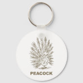  Peacock Sleutelhanger (Voorkant)