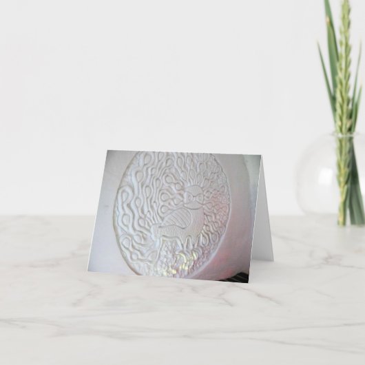 Peacock Snow Sculpture, Hotel de Glace, Quebec Bedankkaart (Voorkant)