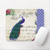  Peacock Song Collage Muismat (Met muis)